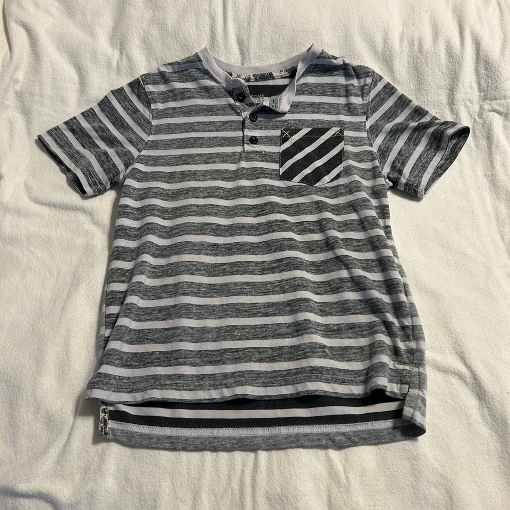 Mossimo Supply Co Gray Button‎ Down Shirt